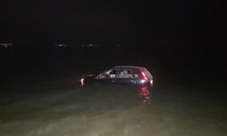 Bursa'da göle düşen otomobilin sürücüsü yaralandı