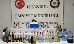 Büyükçekmece'de kaçak içki operasyonunda 1 zanlı yakalandı