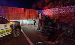 Çankırı'da şarampole devrilen tırdaki 3 kişi yaralandı