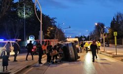 Çorum'da cip ile kamyonetin çarpıştığı kazada 2 kişi yaralandı