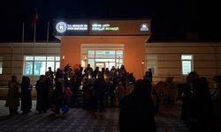 Çorum'da çocuklar teravih namazına 'fener alayı' ile gitti