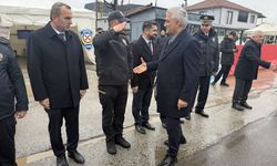 Düzce Valisi Makas, Bolu Dağı geçişinde bayram trafiği denetimlerine katıldı: