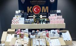 Edirne'de çok sayıda kaçak parfüm ve akıllı saat ele geçirildi
