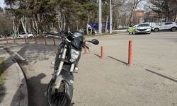 Erzurum'da otomobille çarpışan motosikletin sürücüsü ağır yaralandı
