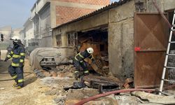 Eskişehir'de mobilya atölyesinin deposunda çıkan yangın söndürüldü