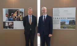 Hollanda ve Ukrayna'nın Ankara Büyükelçileri, 'Demir İnsanlar' sergisinin açılışını yaptı