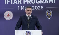 İçişleri Bakanı Çiftçi, Emniyet Genel Müdürlüğü iftar programında konuştu: