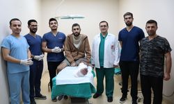 Isparta'da trafik kazasında yaralanan kişinin kopan bacağı yerine dikildi