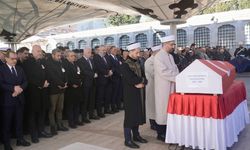 İstanbul'da trafik kazasında şehit olan polis Mustafa Aydın son yolculuğuna uğurlandı