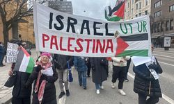 İsveç'te, İsrail'in Gazze ve Lübnan'a yönelik saldırıları protesto edildi