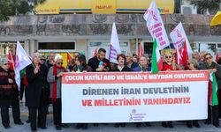 İzmir'de kadınlardan ABD ve İsrail'in İran'a yönelik saldırılarına tepki