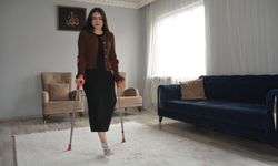 Kanserden bir bacağı kesilen üniversite öğrencisinin hayali protez bacakla tekrar yürümek