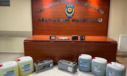 Kastamonu'da iş makinesinin mazotunu ve parçalarını çalan 2 zanlı yakalandı