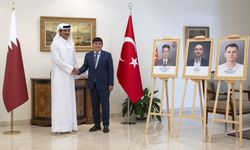 Katar Emiri, Türkiye'nin Doha Büyükelçiliğine taziye ziyaretinde bulundu