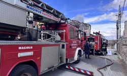 Kayseri'de apartman dairesinde çıkan yangın söndürüldü