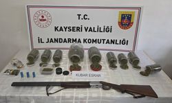 Kayseri'de jandarma 915 gram uyuşturucu ele geçirdi