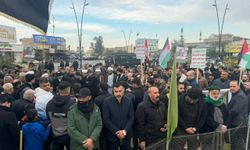Kerkük'te İsrail ve ABD karşıtı gösteri düzenlendi