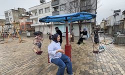 Kilis'te çocuklar 'bayram yeri'nde gönüllerince eğlendi