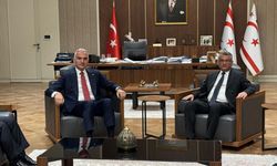 KKTC Cumhurbaşkanı Erhürman, Kültür ve Turizm Bakanı Ersoy ile görüştü