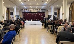 Lazkiye'de Kutsal İsa Kilisesi'nde temizlik çalışanları onuruna iftar programı düzenlendi