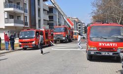 Manisa'da evde çıkan yangın söndürüldü