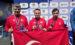 Milli atıcılar, Avrupa Havalı Silahlar Şampiyonası'nda gümüş madalya aldı