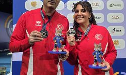 Milli atıcılar Şevval İlayda Tarhan ile Yusuf Dikeç, Avrupa 2'ncisi oldu