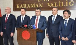 Milli Eğitim Bakanı Tekin, Karaman'da konuştu: