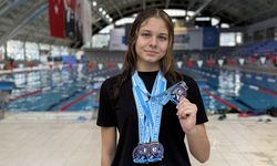 Milli yüzücü Derin Anbarlı'nın hedefi uluslararası organizasyonda madalya almak