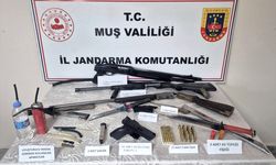 Muş'ta silah ve uyuşturucu operasyonunda 2 şüpheli yakalandı