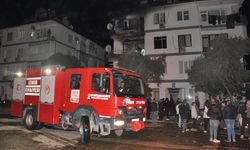 Ödemiş'te annesini hastaneye götüren kişinin evinde çıkan yangında hasar oluştu