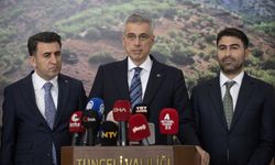 Sağlık Bakanı Memişoğlu, Tunceli'de konuştu: