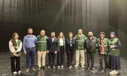 Samsun Gençlik Platformu 'Taşacak Bu Deniz' oyuncularıyla söyleşi düzenledi