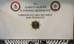 Samsun'da 6 bin 585 uyuşturucu hap ele geçirildi