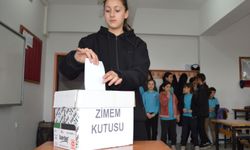 Samsun'da öğrenciler 'zimem defteri' geleneğini yaşattı