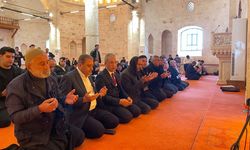 Şanlıurfa'da depremde hasar alan Selahaddin Eyyubi Camisi ibadete açıldı