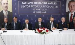 Tarım ve Orman Bakanı İbrahim Yumaklı, Gümüşhane'de konuştu: