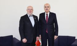 TBMM Başkanı Kurtulmuş, Litvanya Meclis Başkanı Olekas ile Zagreb'de görüştü