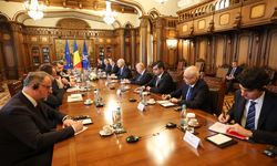 TBMM Başkanı Kurtulmuş, Romanya Cumhurbaşkanı Dan tarafından kabul edildi