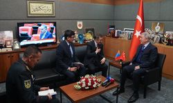 TBMM Milli Savunma Komisyonu Başkanı Akar, Moğolistan'ın Ankara Büyükelçisi Gombosuren ile görüştü