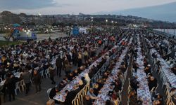 Tekirdağ'da yaklaşık 8 bin kişi birlikte iftar yaptı