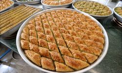 Tescilli Antep baklavasında üretim bayram için iki katına çıktı