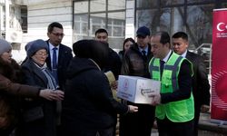 TİKA, Kırgızistan'da ihtiyaç sahiplerine ramazan yardımı ulaştırdı