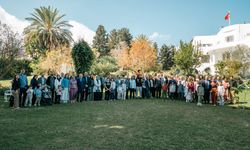 Tunus'taki Türk toplumu bayram coşkusunu Büyükelçilikte yaşadı