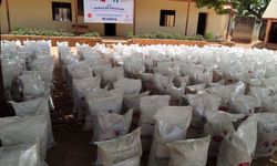 Türkiye Diyanet Vakfı, Nijerya'da ihtiyaç sahiplerine gıda kolisi dağıttı