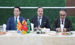 Türkiye'nin Üsküp Büyükelçiliği ve MATÜSİTEB, Kuzey Makedonya'da iftar programı düzenledi