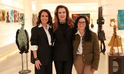 Üç kadın sanatçının 'Dönüşümün Hafızası' sergisi Galeri Deniz'de açıldı