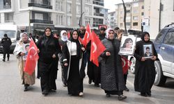 Vanlı aileler DEM Parti binası önündeki 'evlat nöbeti'ni sürdürdü