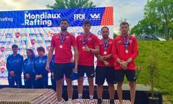 23 yaş altı raftingciler, Dünya Şampiyonası'nda bronz madalya kazandı
