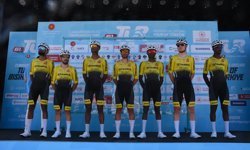 61. Cumhurbaşkanlığı Türkiye Bisiklet Turu'nda Marmaris-Kıran etabı başladı